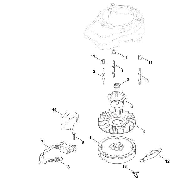 Imagen de J - Sistema de encendido XT-800 (XT800-3086)