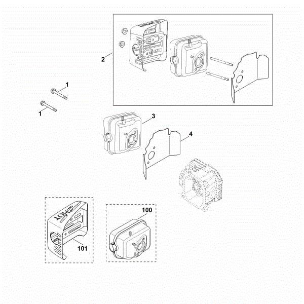 Imagen de F - Tubo de escape XT-800 (XT800-3088)
