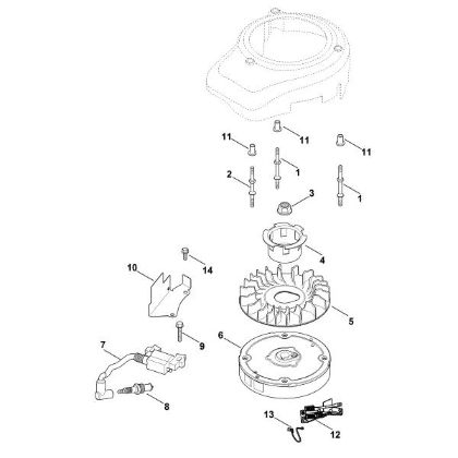 Imagen de I - Sistema de encendido XT-800 (XT800-3090)