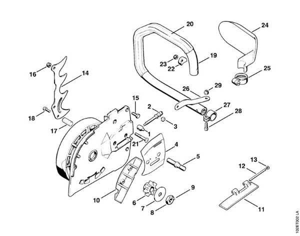 Electrosierras (MSE) E 30 Pióón de cadena, Manillar tubular de la marca Stihl