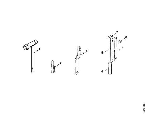Motosierras de gasolina (MS) 009 Q Herramientas, Accesorios extra de la marca Stihl
