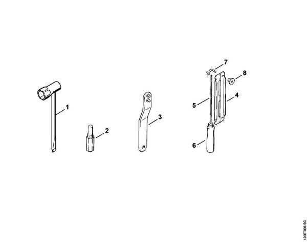 Motosierras de gasolina (MS) 011 AVE Herramientas, Accesorios extra de la marca Stihl