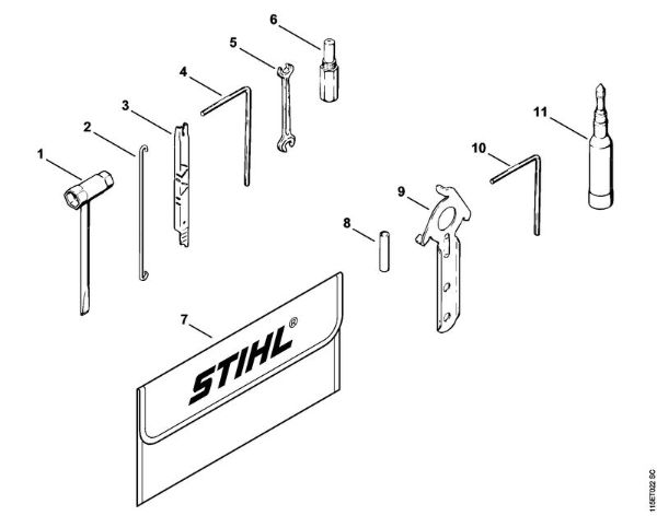 Motosierras de gasolina (MS) 045 AVSEQ Herramientas, Accesorios extra de la marca Stihl