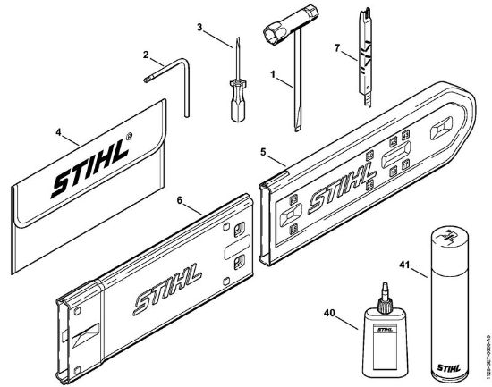 Motosierras de gasolina (MS) 046 Magnum BR Herramientas, Accesorios extra de la marca Stihl