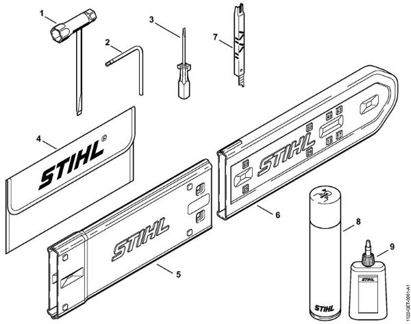 Motosierras de gasolina (MS) 066 M Herramientas, Accesorios extra de la marca Stihl