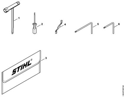 Motosierras de gasolina (MS) MS 151 C-E Herramientas, Accesorios extra de la marca Stihl