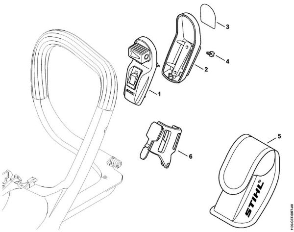 Motosierras de gasolina (MS) MS 171 Láser 2-in-1 de la marca Stihl