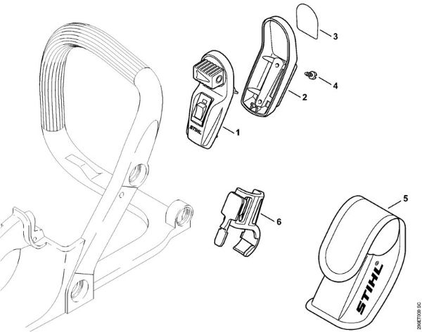 Motosierras de gasolina (MS) MS 180 2-MIX Láser 2-in-1 de la marca Stihl