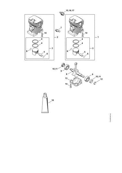 Imagen de Cilindro MS 180 C-BE
