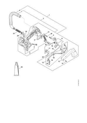Imagen de Carcasa de la empuáadura MS 192 TC-E