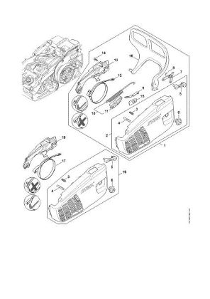 Imagen de Tapa del piáán de cadena MS 194 TC-E
