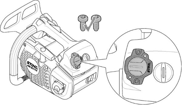Motosierras de gasolina (MS) MS 201 TC-E Smart Connector de la marca Stihl