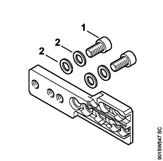 Motosierras de gasolina (MS) MS 211 C-BE Alojamiento de la marca Stihl