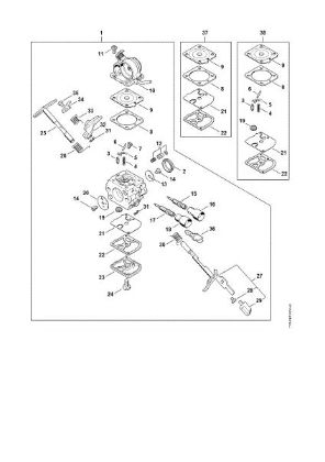 Imagen de Carburador 1139/25 MS 211 C-BE
