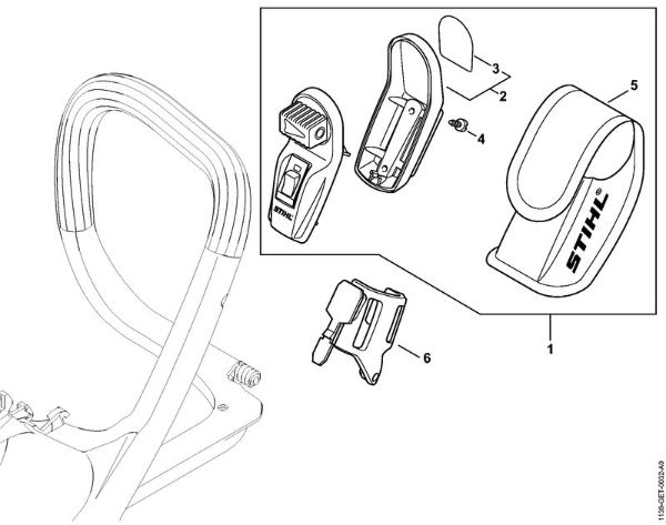 Motosierras de gasolina (MS) MS 211 C-BE Láser 2-in-1 de la marca Stihl