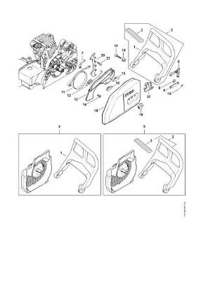 Imagen de Protector, Freno de cadena MS 230