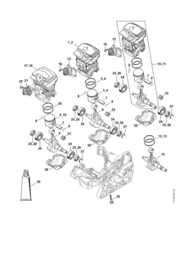 Imagen de Cilindro MS 231 C-BE