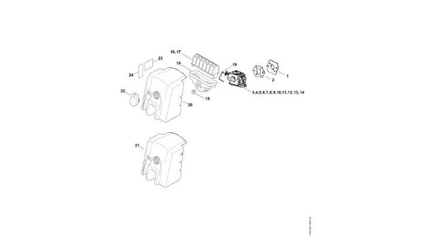 Imagen de Filtro de aire MS 250