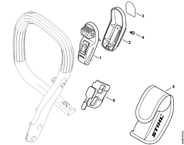 Motosierras de gasolina (MS) MS 251 C-BE Láser 2-in-1 de la marca Stihl