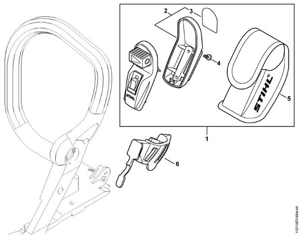 Motosierras de gasolina (MS) MS 310 Láser 2-in-1 de la marca Stihl