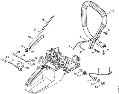 Motosierras de gasolina (MS) MS 361-W Calefacción de la marca Stihl