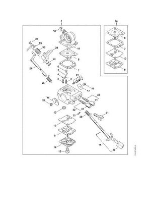 Imagen de Carburador WTE-22 MS 362