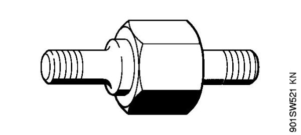 Motosierras de gasolina (MS) MS 362 C-M VW Tornillo con collar de la marca Stihl