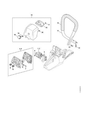 Imagen de Filtro de aire, Manillar tubular MS 381