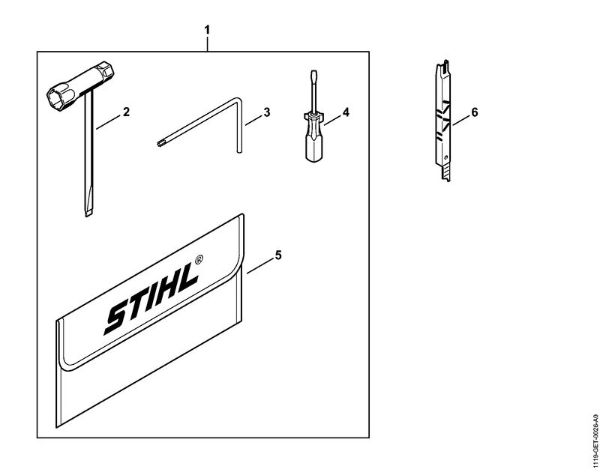 Motosierras de gasolina (MS) MS 382 Herramientas, Accesorios extra de la marca Stihl