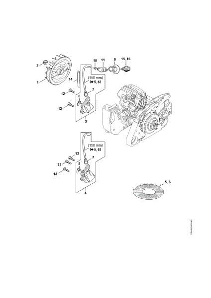 Imagen de Sistema de encendido MS 382