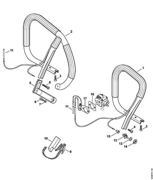 Motosierras de gasolina (MS) MS 461-VW Calefacción de la marca Stihl