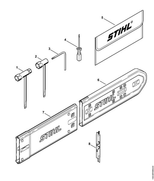 Motosierras de gasolina (MS) MS 461-VW Herramientas, Accesorios extra de la marca Stihl