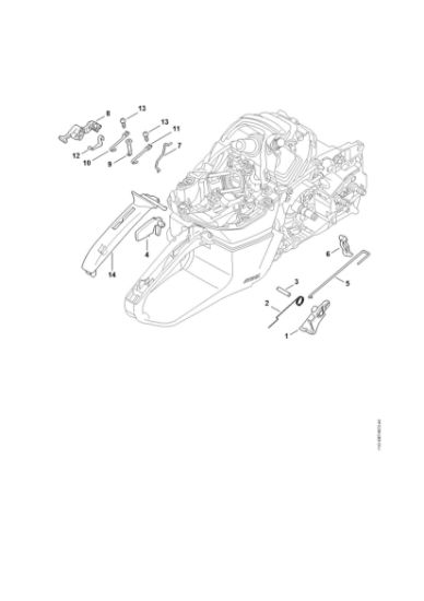 Imagen de Mecanismo del acelerador M-Tronic MS 462 C-M