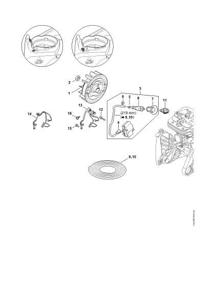 Imagen de Sistema de encendido MS 651-R