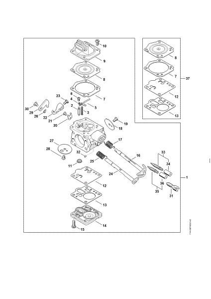 Imagen de Carburador 1144/02 MS 661