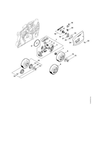Imagen de Embrague MS 880