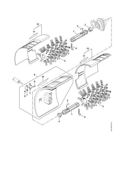 Imagen de Cepillo barredor KB-MM KB-MM