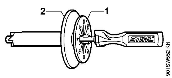 Multimotor (MM) MM 56 Destornillador de la marca Stihl