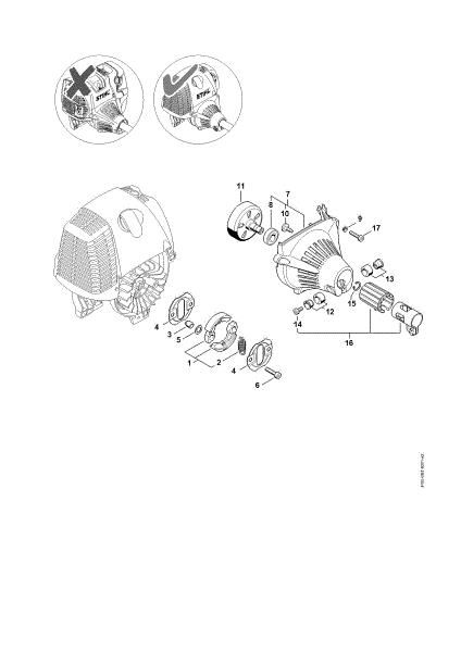 Imagen de Embrague, Carcasa del ventilador   508613634 HT 101