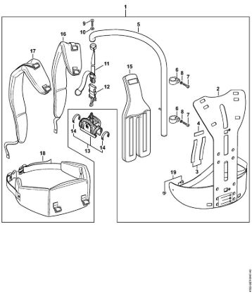 Podadoras en altura (HT) HT 131 Sistema de porte RTS de la marca Stihl