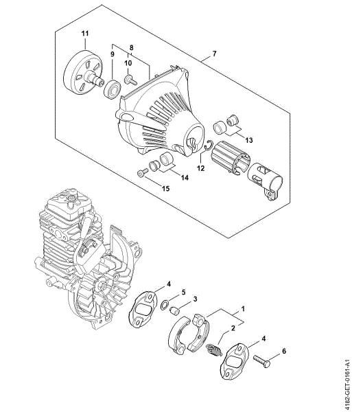 Imagen de Embrague, Carcasa del ventilador HT 134