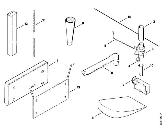 Atomizadores (SR) BG 17 Accesorí­es extra de la marca Stihl