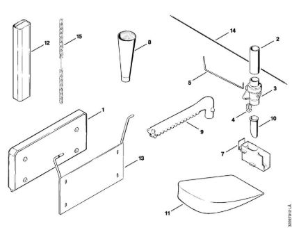 Atomizadores (SR) SG 17 L Accesorí­es extra de la marca Stihl