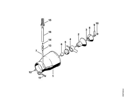 Atomizadores (SR) SR 400 Boquilla rotativa ULV de la marca Stihl