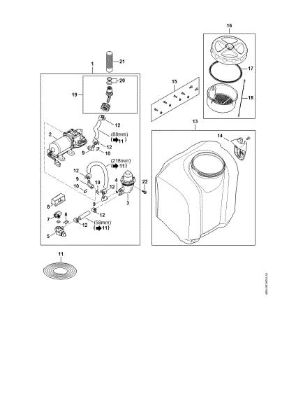 Imagen de Motor eláctrico, Bomba, Recipiente SGA 85