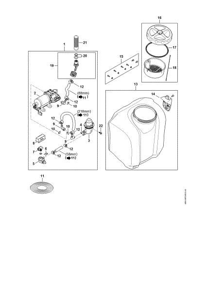 Imagen de Motor eláctrico, Bomba, Recipiente SGA 85
