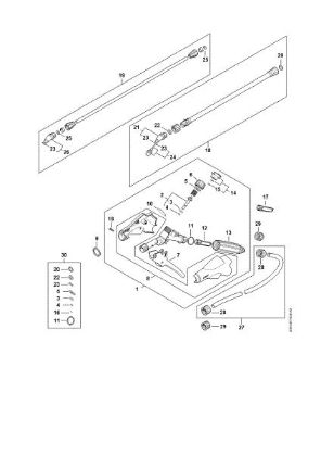 Imagen de Pistola, Tubo para pulverizar SG 51