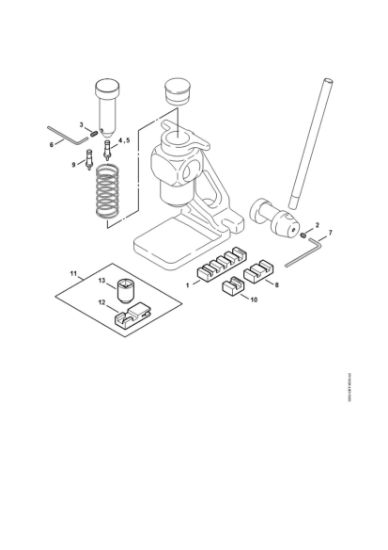 Imagen de Aparato abre-remaches NG 4, Accesorà­es extra NG 4