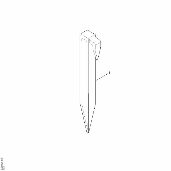 Imagen de Piquetas Juego clavos para fijar 3,4 / 75