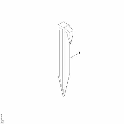 Imagen de Piquetas Juego clavos para fijar 5,5 / 100